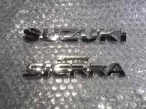 ★激安!☆JB64W JB74W ジムニー シエラ 純正 ノーマル エンブレム メッキ / J12-530