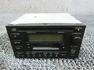 * super-discount!* Toyota original normal CD cassette player deck audio 86120-28170 all-purpose / H7-1401