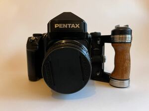 PENTAX67 II ボディ+105mmレンズ+グリップ