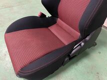 希少 コペン L880K 美品純正 2nd セカンドアニバーサリー RECARO レカロ シート 助手席 シートレール付 検 ダイハツ JB-DET_画像3