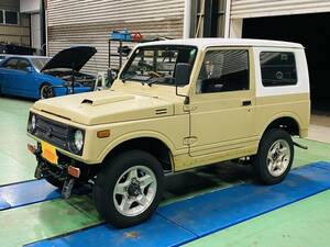 激安 JA11 ジムニー 車検1年付 エアコン パワステ リフトアップ 公認済 MT タイミングベルト 無事故車 OK 千葉県 / SJ30 JA22 JB23 NA6CE