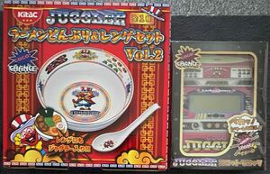 JUGGLER ジャグラー　ラーメンどんぶり&レンゲセット Vol.2＋スロットクロック　2個セット