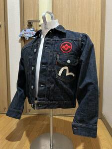 EVISU エヴィス Lot1506B 日本製 セカンドタイプ　Gジャン　サイズ2 EVISU タグ 濃紺 新同品