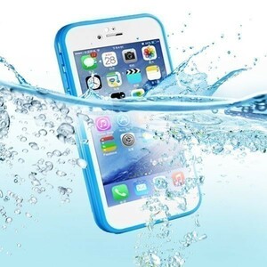 送料140円★iPhone6 ケース 防水ケース 防水カバー ウォータープルー青　衝撃吸収　国内配送　限定セール