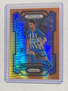 2023-24 Panini Prizm EPL Orange Prizm Kaoru Mitoma 三笘 薫