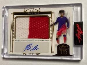 2022 Leaf Trinity Soccer Jersey Autograph Joao Felix /20 ジョアン・フェリックス 実使用ジャージ直筆サインカード