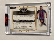 2022 Leaf Trinity Soccer Jersey Patch Autograph Robert Lewandowski 1/1 ロベルト・レヴァンドフスキ 実使用パッチジャージ直筆サイン_画像2