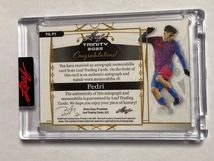 2022 Leaf Trinity Soccer Patch Jersey Autograph Pedri 35/35 ペドリ 実使用パッチジャージ直筆サインカード_画像2