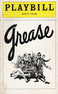 送料無料！PLAYBILL「Grease」／プレイビル「グリース」