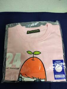 送料230円〜●新品　24時間テレビ チャリティTシャツ 奈良美智コラボレーション　ピンク　120