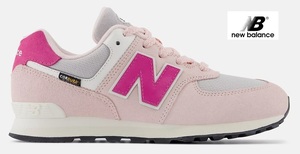 ☆セール☆大人OK！New Balance 574 Crystal pink (約25cm)