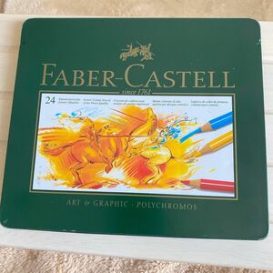 FABER CASTELL ファーバーカステル ポリクロモス 色鉛筆 24色セット