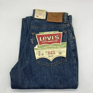 【W28/L32】DEAD STOCK 90's VINTAGE Levi's 643 Denim Pants 90年代 ヴィンテージ リーバイス シルバータブ デニム デッドストック F448