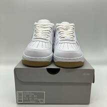 【28cm】 新品 Nike Air Force 1 '07 Low White Gum ナイキ エアフォース 1 ロー ホワイト ガム (DJ2739-100) F459_画像3