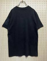 【M】90's OLD JIMMY'Z Logo Print Tee Shirts Black 90年代 オールド ジミーズ ロゴ プリント Tシャツ 白タグ ブラック F453_画像2