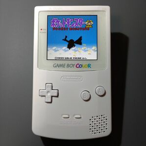 ゲームボーイカラー ホワイト ips液晶 バックライト GBC IPS LCD #0366