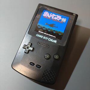 ゲームボーイカラー ブラック ips液晶 バックライト GBC IPS LCD #0367