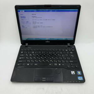 FUJITSU ノートパソコン SH76 CPU:i5-3210M ジャンクZ1520