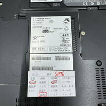 FUJITSU ノートパソコン SH76 CPU:i5-3210M ジャンクZ1520_画像9