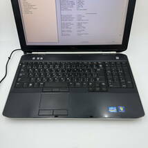 DELL ノートパソコン E5520 CPU:i5-2430M ジャンクZ1553_画像6