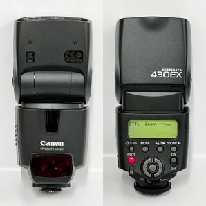 ★美品★ 発光OK◎ Canon キャノン SPEEDLITE スピードライト 430EX フラッシュ ストロボ カメラ アクセサリー 16350O5-7の画像2