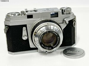 ★シャッターOK◎ Konica コニカ Ⅲ Hexanon 1:2 f=48mm ダブルストローク レンジファインダー フィルムカメラ 15996O16.