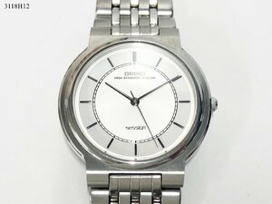 ★稼働品◎ SEIKO セイコー session セッション ハイスタンダードバージョン 8N41-7010 クォーツ シルバー メンズ 腕時計 3118H12-15