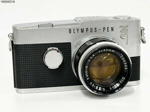 ★OLYMPUS オリンパス PEN-F G.Zuiko Auto-S 1:1.4 f=40mm 一眼レフ フィルム ハーフカメラ ボディ レンズ 16005O16-7