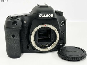 ★シャッターOK◎ Canon キャノン EOS 7D MarkⅡ イオス 一眼レフ デジタルカメラ ボディ バッテリー有 16024O5-7