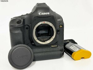 ★シャッターOK◎ Canon キャノン EOS-1 Ds MarkⅢ イオス 一眼レフ デジタルカメラ ボディ バッテリー有 16025O5-7