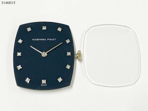 ★AUDEMARS PIGUET オーデマピゲ Cal.2090 手巻き 20石 12Pダイヤ 風防 ムーブメント 文字盤 リューズ 腕時計 稼動 ジャンク 3146H15-16