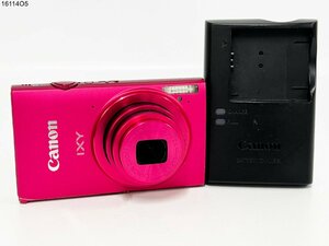 ★シャッターOK◎ Canon キャノン IXY 420F PC1739 レッド コンパクト デジタルカメラ バッテリーチャージャー付 16114O5-12