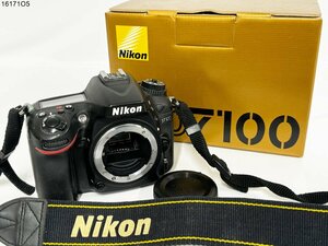 ★シャッターOK◎ Nikon ニコン D7100 一眼レフ デジタルカメラ ボディ 箱付 16171O5.