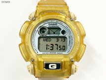 ★稼働品◎ CASIO カシオ G-SHOCK DW-9000K クォーツ デジタル 第8回国際イルカ・クジラ会議 ICERC イエロー メンズ 腕時計 3176H5-14_画像1