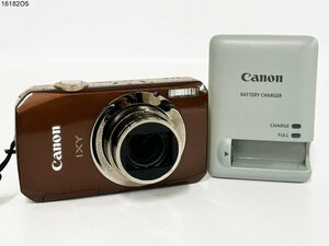 ★シャッターOK◎ Canon キャノン IXY 50S PC1564 ブラウン コンパクト デジタルカメラ バッテリーチャージャー付 16182O5-12