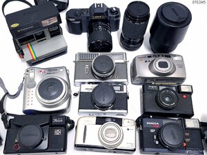 ★カメラおまとめ Canon Autoboy S XL/PENTAX ESPIO140/KONICA C35 EF/OLYMPUS 35DC/Polaroid Spirit600/FUJIFILM instax mini10 8763M5-14