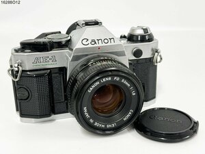 ★シャッターOK◎ Canon キャノン AE-1 PROGRAM FD 50mm 1:1.8 一眼レフ フィルムカメラ ボディ レンズ 16288O12-7
