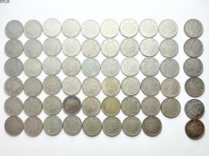 ★100円硬貨 稲穂 53枚 鳳凰 4枚 1964年 東京オリンピック 2枚 計59枚 大量 おまとめ 旧百円 記念硬貨 97G8-21