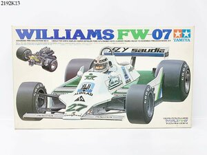 ★未組立★ TAMIYA タミヤ ウィリアムズ FW-07 ディスプレイキット・人形1体付き 1/20グランプリコレクション NO.14 プラモデル 2192K13.