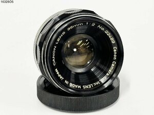 ★Canon キャノン LENS 35mm 1:2 Lマウント レンジファインダー カメラ レンズ 16328O5-12