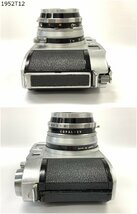 ★シャッターOK◎ MAMIYA-35 S型 マミヤ MAMIYA-SEKOR T 1:2.8 f=4.8cm レンジファインダー フィルムカメラ フード 説明書 1952T12-9_画像4