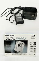 ★FUJIFILM 富士フィルム FinePix ファインピックス 6800Z シルバー コンパクト デジタルカメラ シャッター可能 ジャンク 16110O5-7_画像7