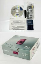 ★シャッターOK◎ Canon キャノン IXY 400F PC1472 ピンク コンパクト デジタルカメラ 箱付 16264O17-10_画像7