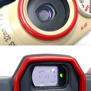 ★シャッターOK◎ Canon キャノン Autoboy D5 PANORAMA オートボーイ LENS 32mm 1:3.5 コンパクト フィルムカメラ ソフトケース 8776M5-5の画像4