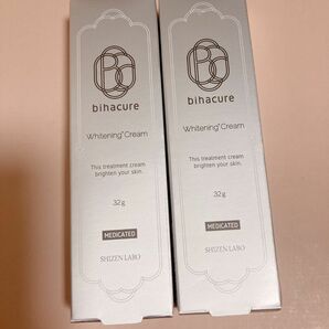 ビハキュア　2本セット　BIHACURE 美白クリーム 自然派研究所