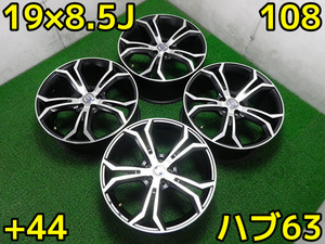 DC-10♪ボルボ用 社外アルミ♪PCD108/5H/19×8.5J/+44/ハブ63♪CX-60/CX-90等♪VOLVO♪即発送いたします♪店頭手渡し大歓迎♪