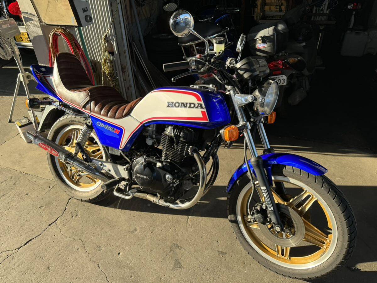 cb250t cb400t ホーク チョビ三段シート - パーツ cb250t cb400t ホーク チョビ三段シート - パーツ