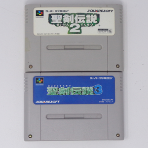 2本セット 聖剣伝説2、 聖剣伝説3 動作確認済 /SFC/スーパーファミコン[Free Shipping] 