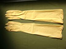 バイオクリーン マキシマ ラテックス グローブ 無菌のパウダーフリークリーンルーム用手袋　25ペア　サイズ8 長さ60ｃｍ　古いものです　2_画像1