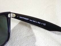 【Ray-Ban レイバン】WAYFARER サングラス RB2140-A ブラック☆ケース付き☆正規品_画像8